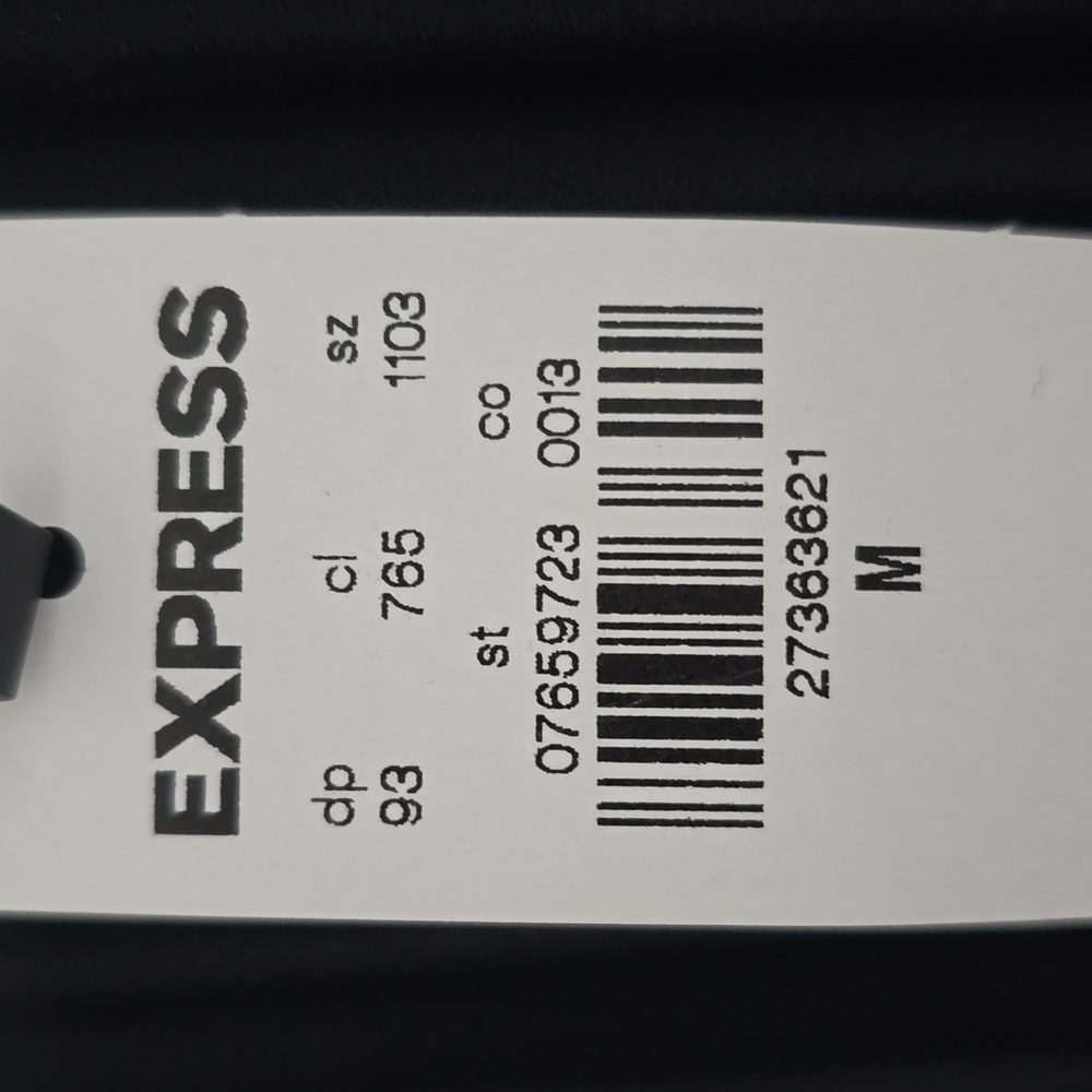 NWT - Express Colorblock Accordion Midi Skirt - Picture 8 of 8
